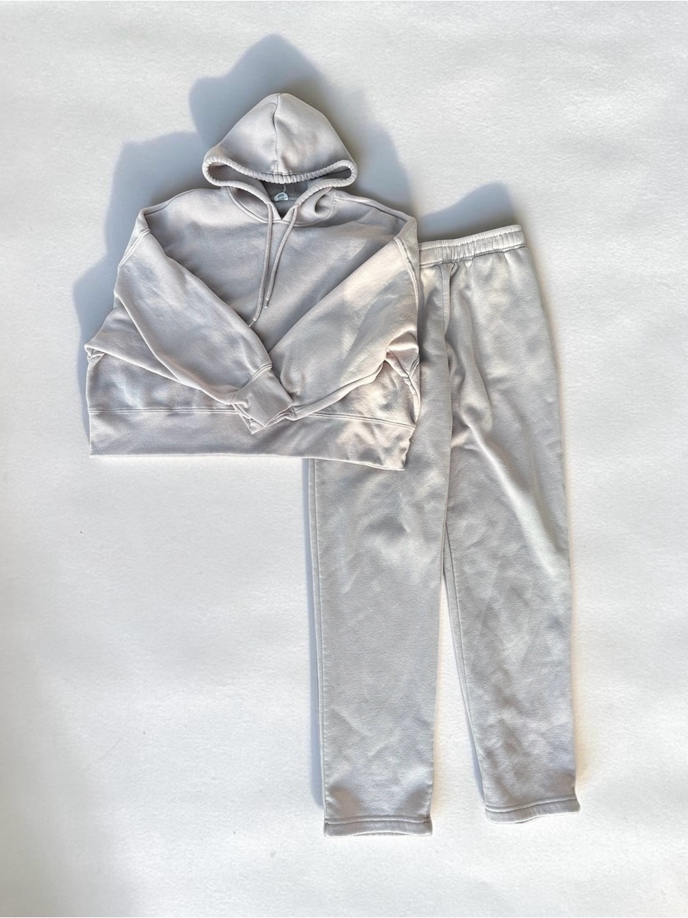 Ebb & Flow Lavender Matching Athleisure Lounge Set Hoodie Joggers Medium